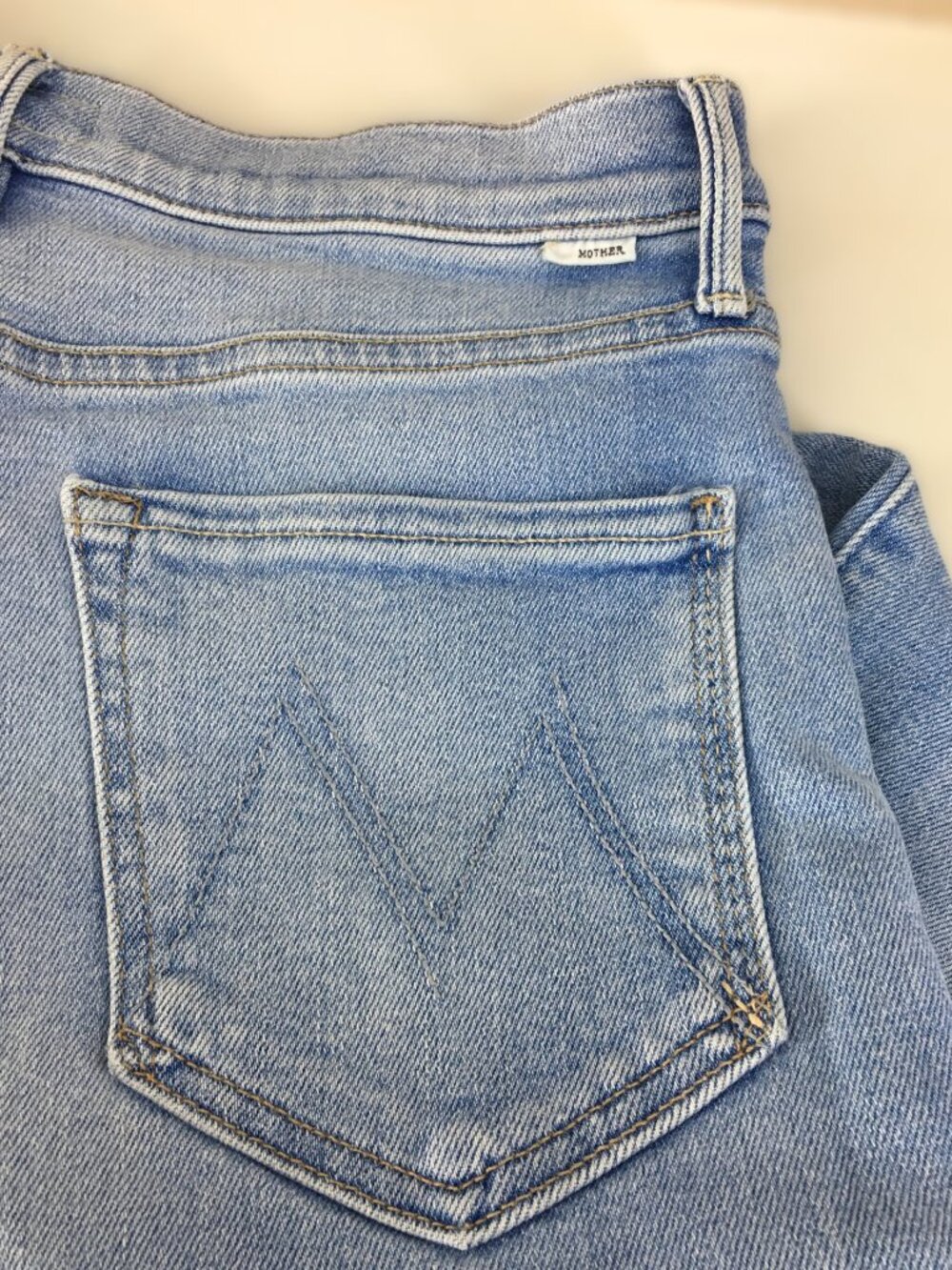 MOTHER "The Kick It" High Waist Straight Leg Jeans - size 26 - "Your Turn" wash - Picture 7 of 16